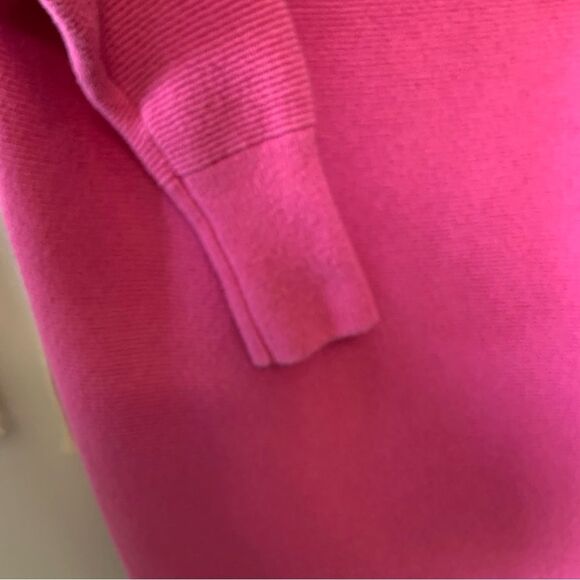 FREE PEOPLE Ottoman Slouchy Tunic Electric Pink Medium - Picture 7 of 12